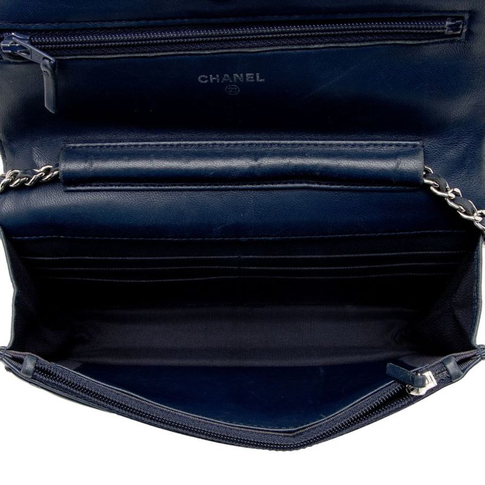 Chanel Lambskin Classic Wallet on Chain Bag - Picture 7 of 15